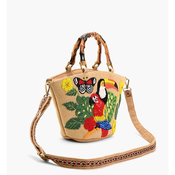 TOUCAN MACAU GARDEN MINI TOTE - Picture 3 of 6